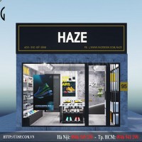 Thiết kế dự án Shop giày Haze - Mỹ Đình